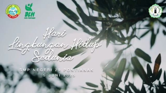 Memperingati Hari Lingkungan Hidup Se-Dunia SMPN 29 Pontianak